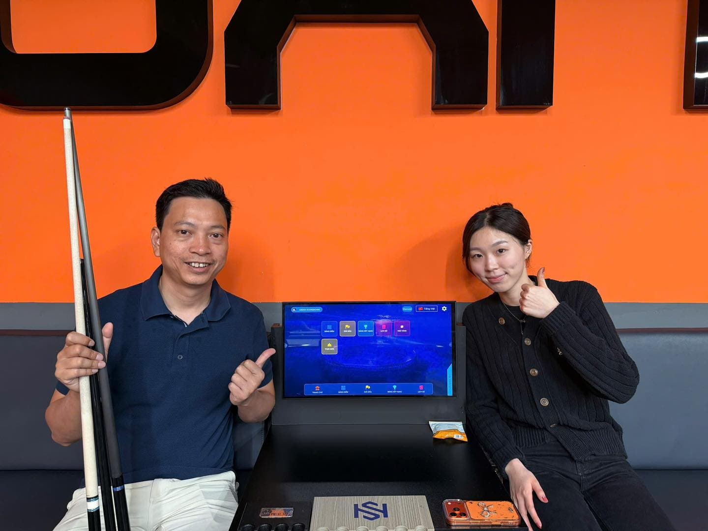 Đội ngũ Arena lắp đặt