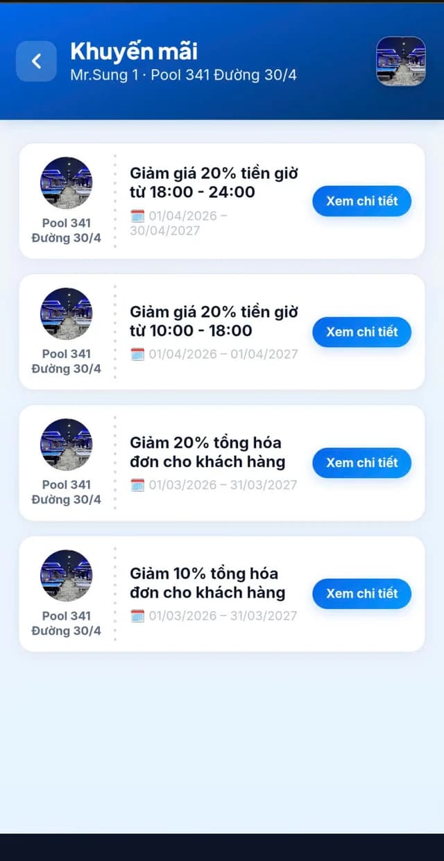 Khách xem chương trình khuyến mãi qua web QR