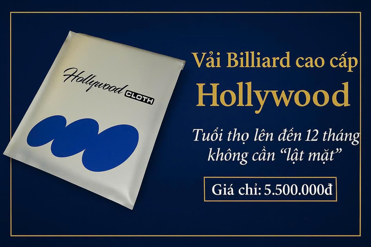Hollywood billiard felt cloth